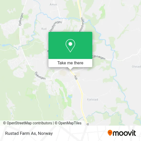 Rustad Farm As map