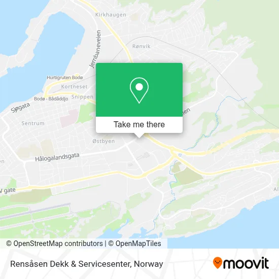 Rensåsen Dekk & Servicesenter map
