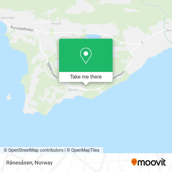 Rånesåsen map