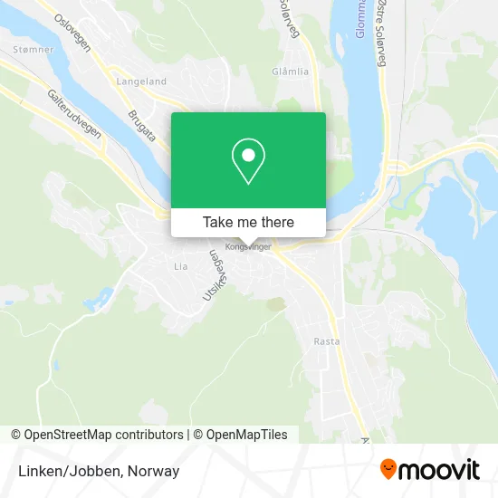 Linken/Jobben map