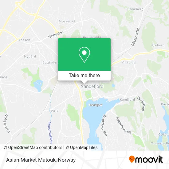 Asian Market Matouk map