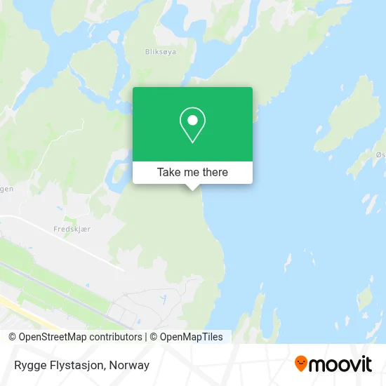 Rygge Flystasjon map