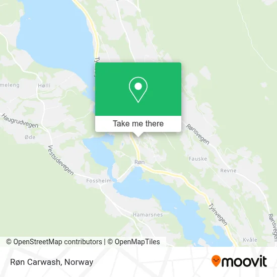 Røn Carwash map
