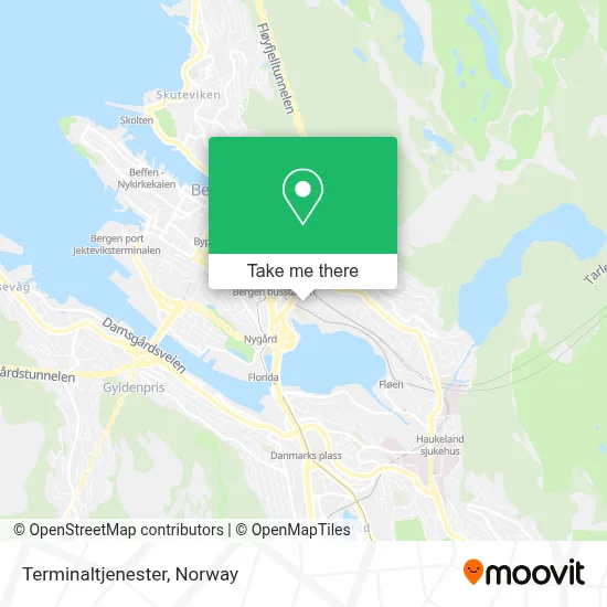 Terminaltjenester map