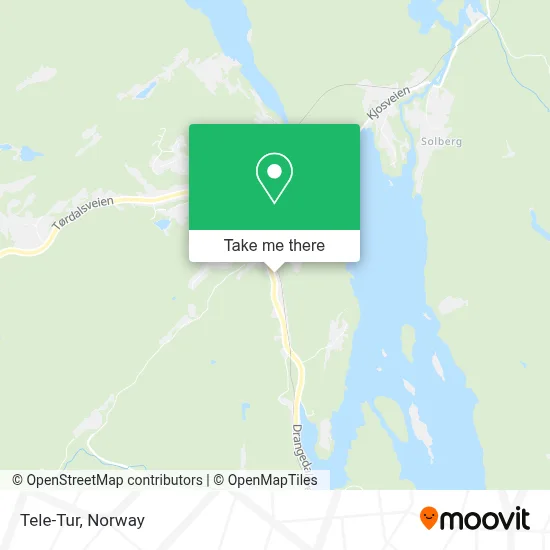 Tele-Tur map