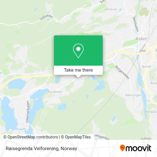 Røisegrenda Velforening map