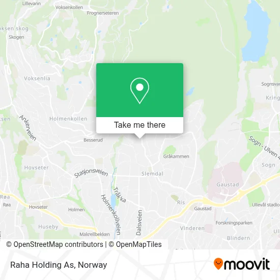 Raha Holding As map