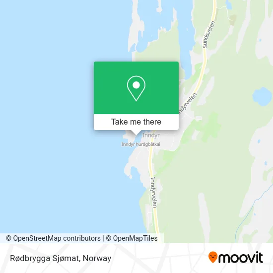 Rødbrygga Sjømat map