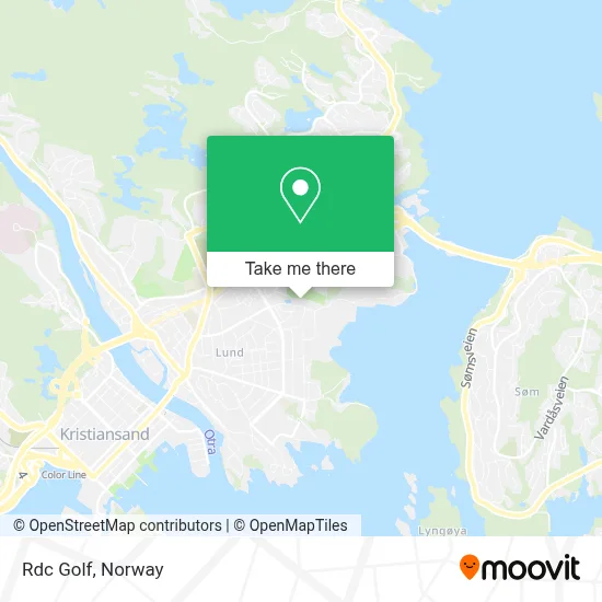 Rdc Golf map