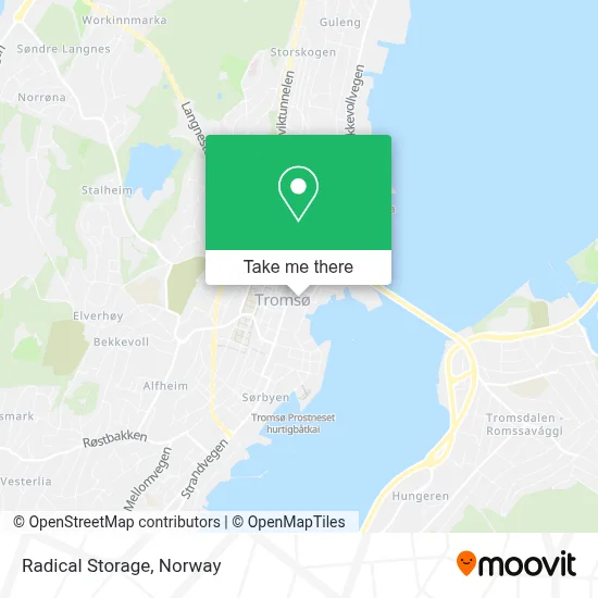Radical Storage map