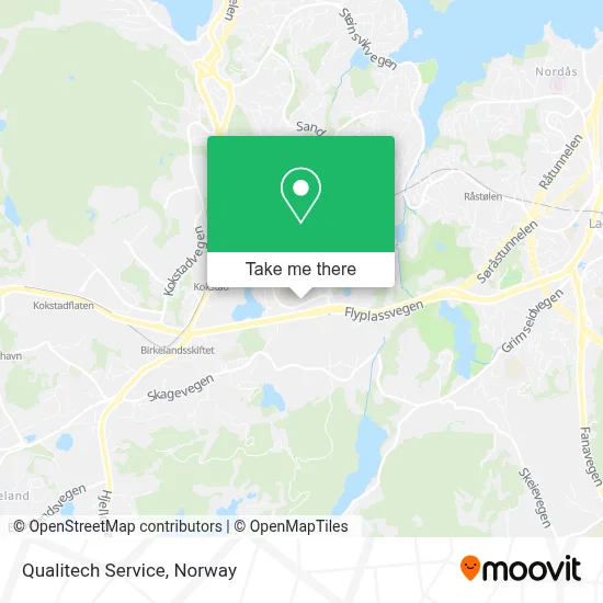Qualitech Service map
