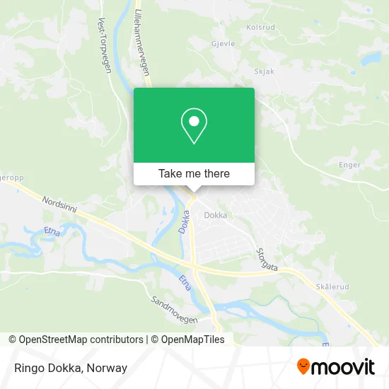 Ringo Dokka map