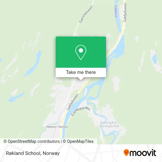 Røkland School map