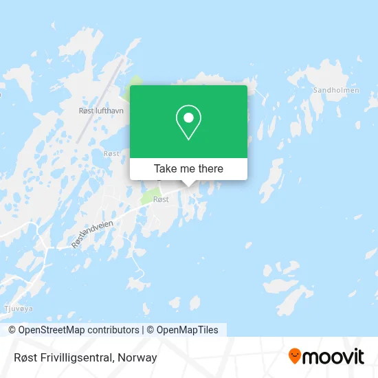 Røst Frivilligsentral map