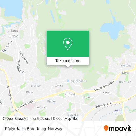 Rådyrdalen Borettslag map