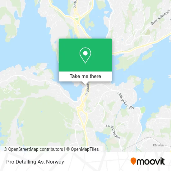 Pro Detailing As map