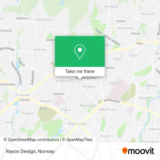 Rayon Design map