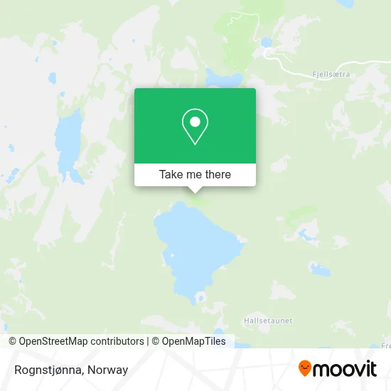 Rognstjønna map