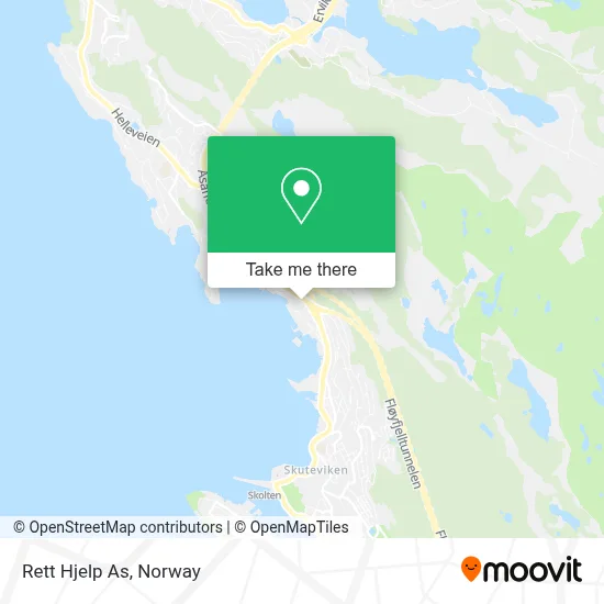Rett Hjelp As map