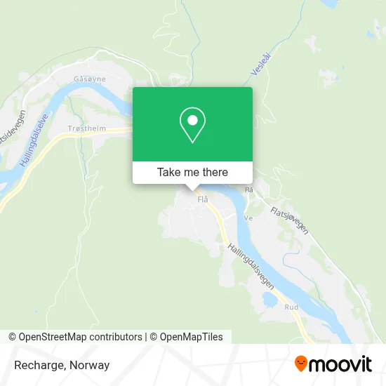 Recharge map