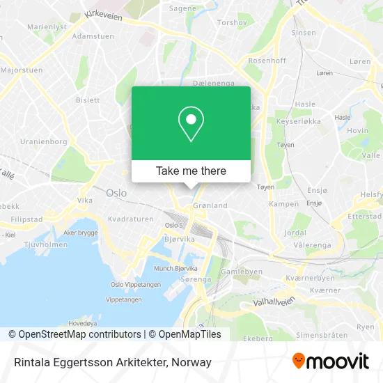 Rintala Eggertsson Arkitekter map