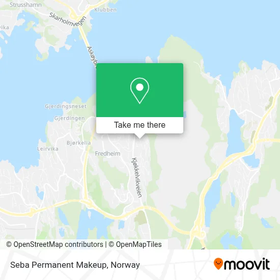 Seba Permanent Makeup map