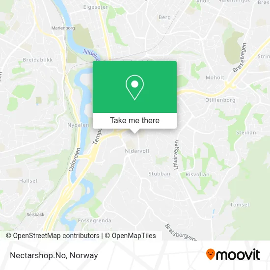 Nectarshop.No map