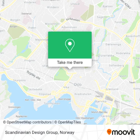 Scandinavian Design Group map
