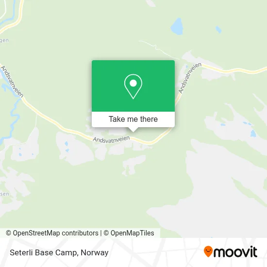 Seterli Base Camp map