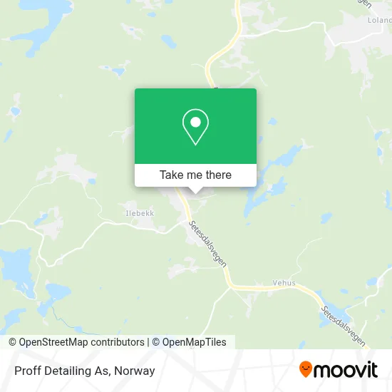 Proff Detailing As map