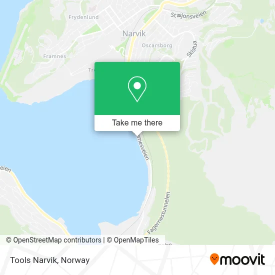 Tools Narvik map