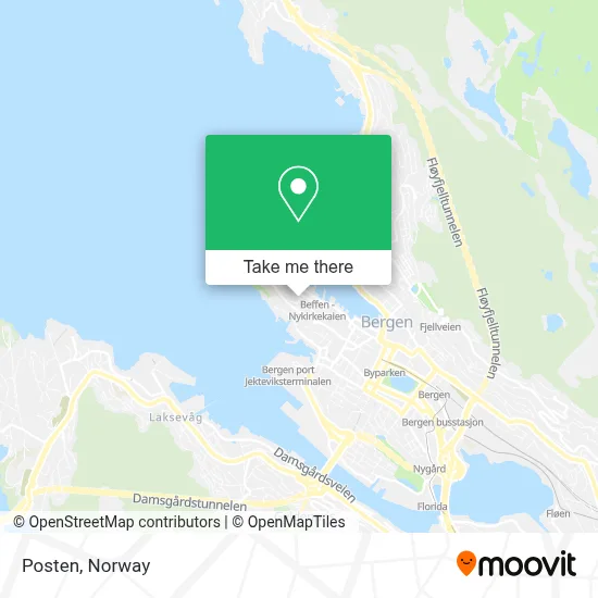Posten map