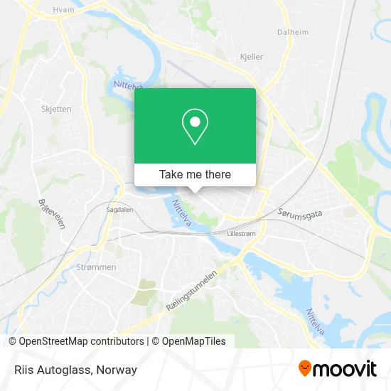 Riis Autoglass map
