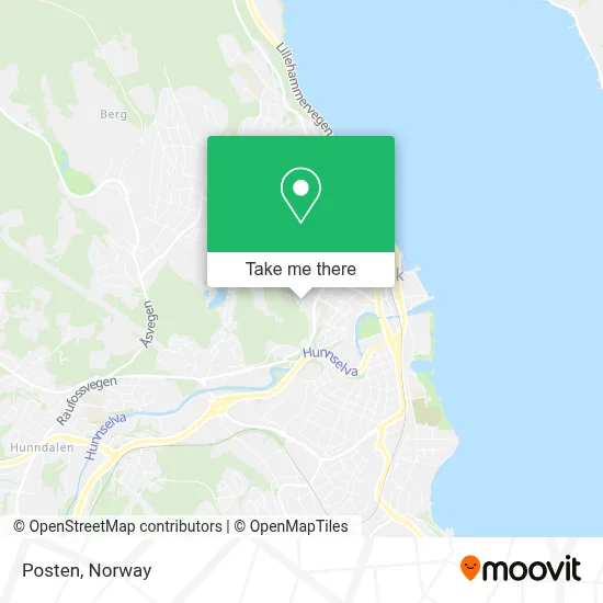 Posten map