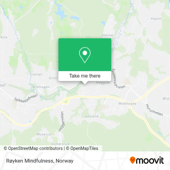 Røyken Mindfulness map