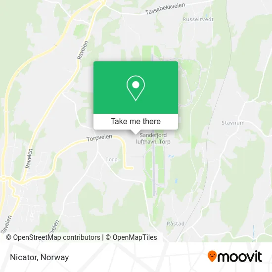 Nicator map