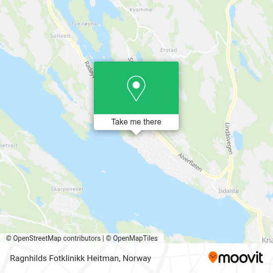 Ragnhilds Fotklinikk Heitman map