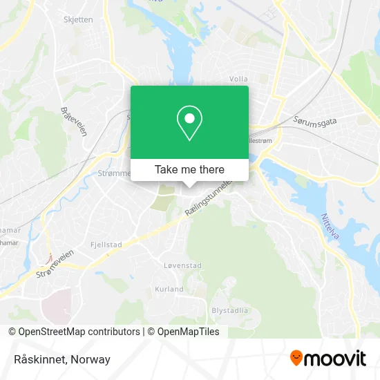 Råskinnet map