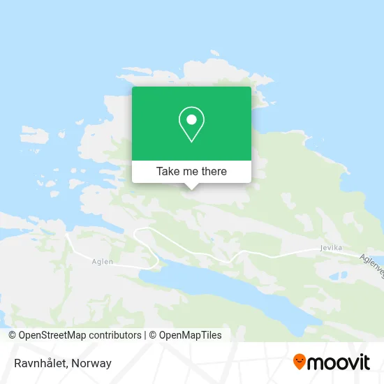 Ravnhålet map