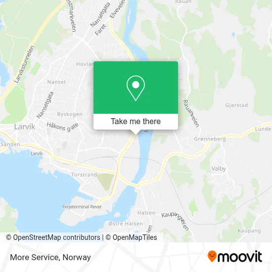 More Service map