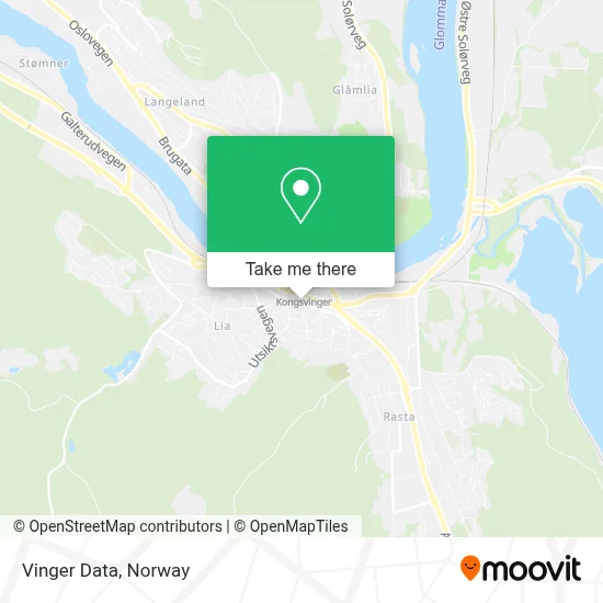 Vinger Data map