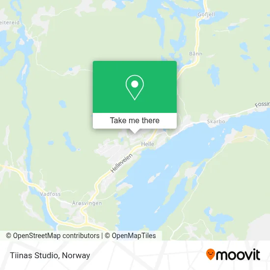 Tiinas Studio map