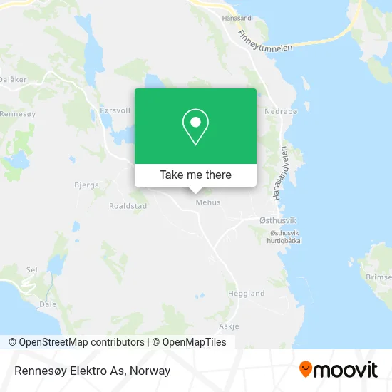 Rennesøy Elektro As map