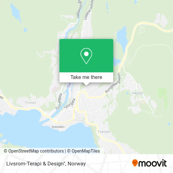 Livsrom-Terapi & Design" map