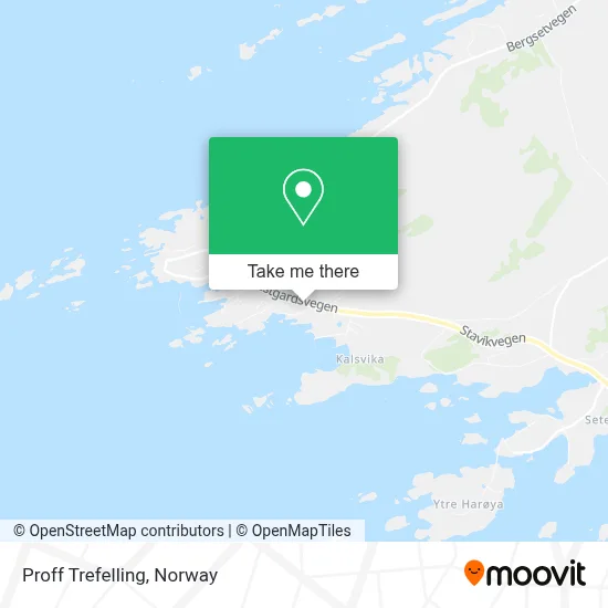 Proff Trefelling map
