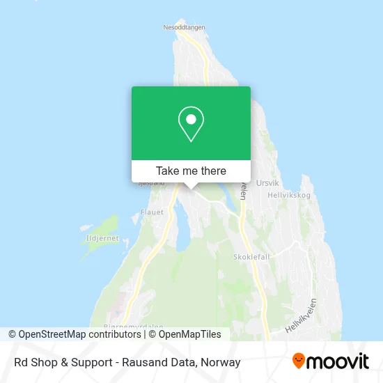 Rd Shop & Support - Rausand Data map