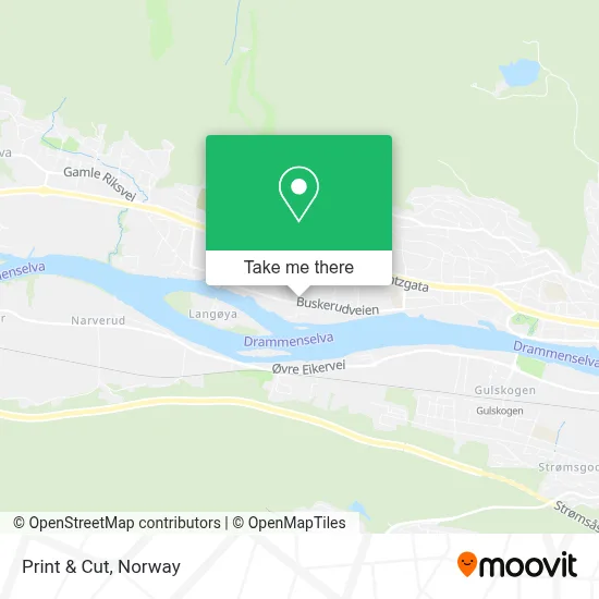Print & Cut map