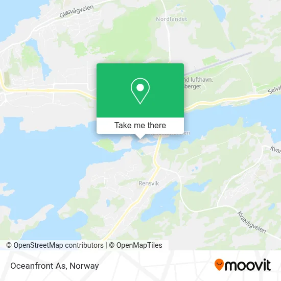 Oceanfront As map