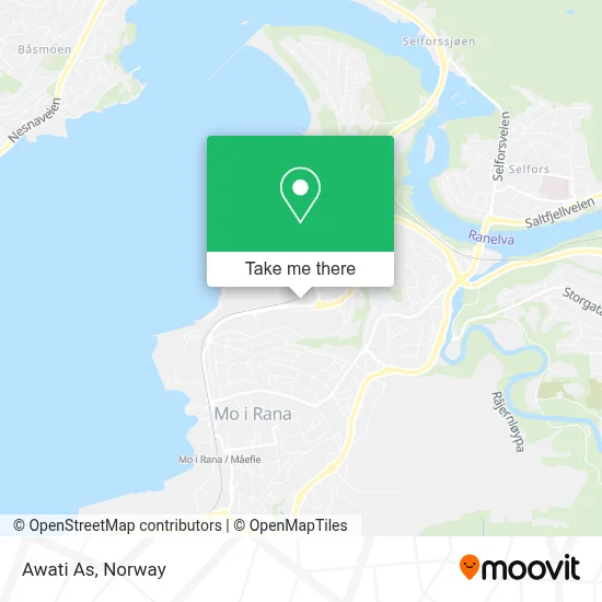 Awati As map