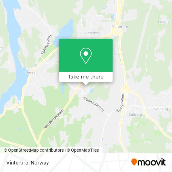 Vinterbro map